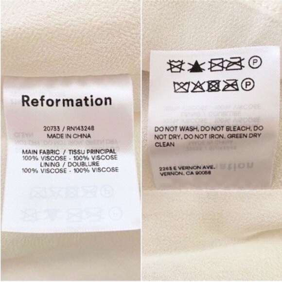 NEW Reformation Nikita Dress Bouquet 12 - Picture 11 of 17